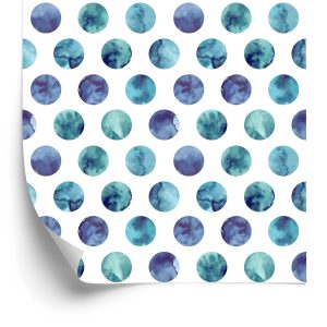 Papier Peint Points Colorés Peints À L'aquarelle – Image 2