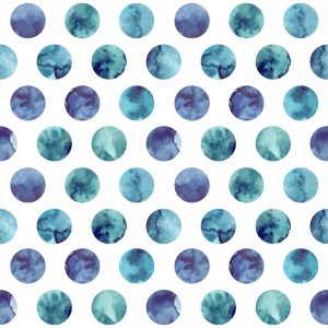 Papier Peint Points Colorés Peints À L'aquarelle – Image 1