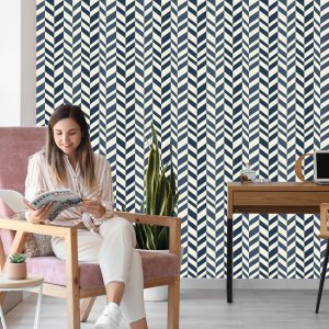 Papier Peint Géométrique-Rétro – Image 7