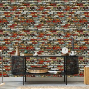 Papier Peint Effet 3D De Brique – Image 5