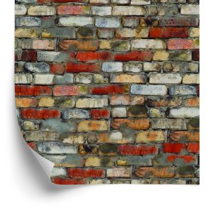 Papier Peint Effet 3D De Brique – Image 2