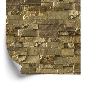 Papier Peint Brique De Pierre - Effet 3D – Image 2