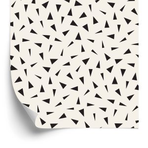 Papier Peint Géométrique - Triangles Épars – Image 2
