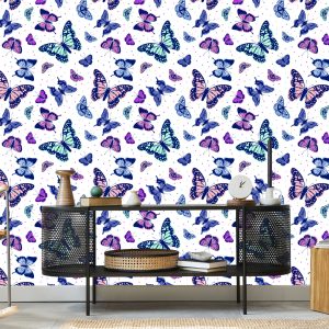 Papier Peint Pour Les Enfants - Beaux Papillons – Image 5