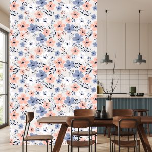 Papier Peint Fleurs Printanières Colorées – Image 4