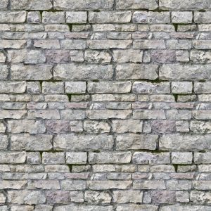 Papier Peint Vieille Brique Dans Les Tons De Gris – Image 1