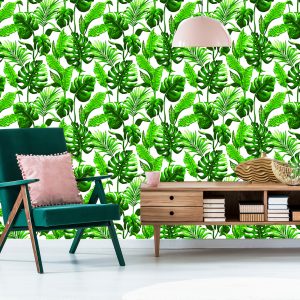 Papier Peint Monstera Et Feuilles De Palmier – Image 6