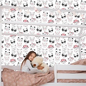Papier Peint Pour Les Enfants - Chats Drôles – Image 7
