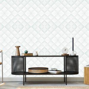 Papier Peint Cuir Matelassé À Motifs – Image 5