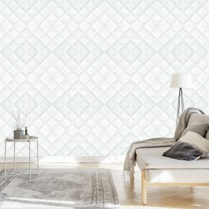 Papier Peint Cuir Matelassé À Motifs – Image 3