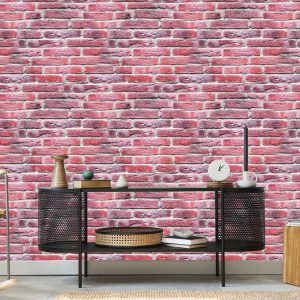 Papier Peint Vieille Brique Rouge – Image 5