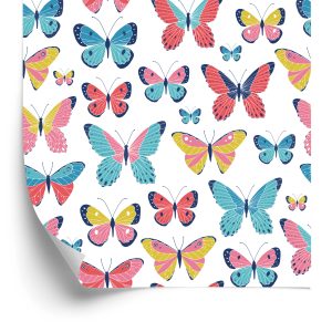Papier Peint Pour Les Enfants - Papillons Mignons – Image 2