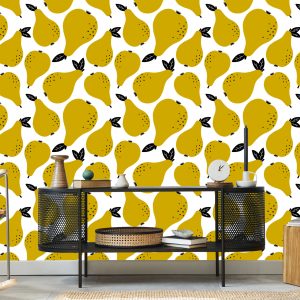 Papier Peint Pour La Cuisine - Poires – Image 5