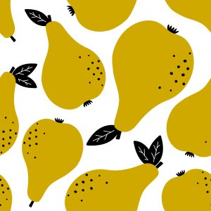 Papier Peint Pour La Cuisine - Poires – Image 1