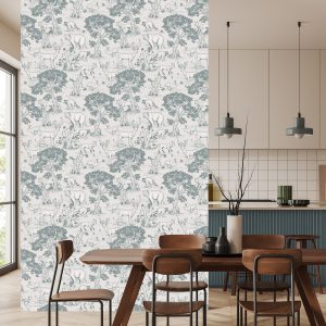 Papier Peint Pour Les Enfants Animaux De La Forêt, Arbres, Croquis – Image 4