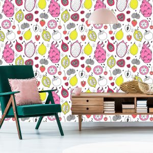 Papier Peint Pour La Cuisine - Fruits Exotiques – Image 6