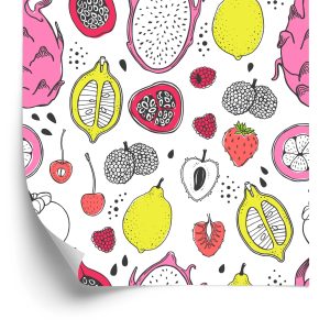 Papier Peint Pour La Cuisine - Fruits Exotiques – Image 2