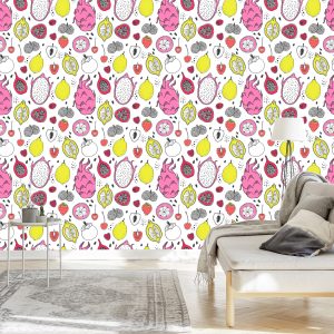 Papier Peint Pour La Cuisine - Fruits Exotiques – Image 3