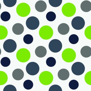 Papier Peint Points Gris Et Verts – Image 1