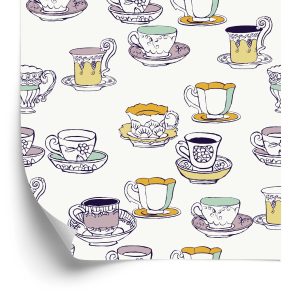 Papier Peint Pour Les Tasses Colorées De Cuisine – Image 2