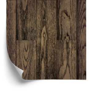 Papier Peint Planches De Bois Verticales Foncées – Image 2