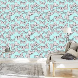 Papier Peint Pour Les Enfants - Beaux Papillons – Image 3