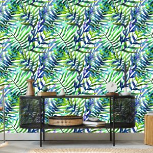 Papier Peint Feuilles D'aquarelle – Image 5