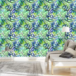 Papier Peint Feuilles D'aquarelle – Image 3