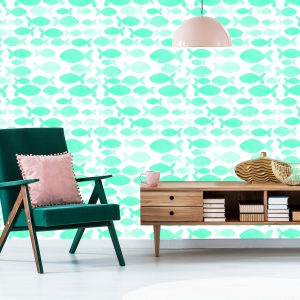 Papier Peint Pour Les Enfants - Poisson Aquarelle – Image 6