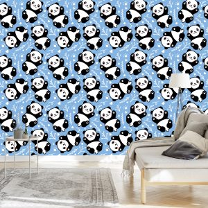 Papier Peint Pour Les Enfants - Pandas – Image 3