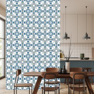 Papier Peint Mosaïque Colorée Dans Le Style Oriental – Image 4