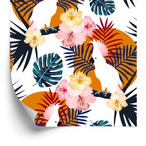 Papier Peint Perroquets, – Image 2