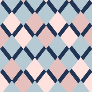 Papier Peint Géométrique - Diamants Colorés – Image 1