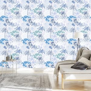 Papier Peint Palmiers Dans La Forêt – Image 3