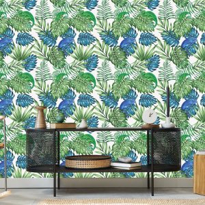 Papier Peint Feuilles De Caméléon Exotique – Image 5