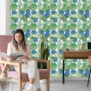 Papier Peint Feuilles De Caméléon Exotique – Image 7