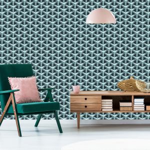 Papier Peint Motif Géométrique Moderne – Image 6