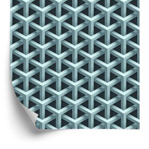 Papier Peint Motif Géométrique Moderne – Image 2