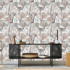 Papier Peint Arbres Dans La Forêt D'automne – Image 5