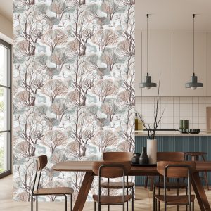 Papier Peint Arbres Dans La Forêt D'automne – Image 4