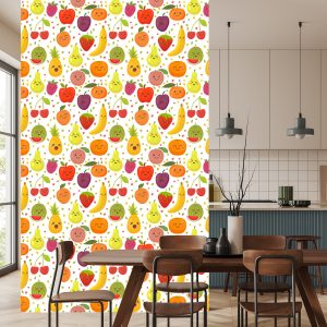 Papier Peint Pour Les Enfants - Happy Sweet Fruits – Image 4