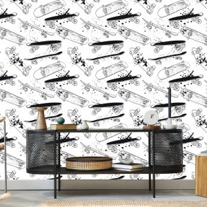 Papier Peint Planches À Roulettes Graffitis – Image 5