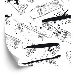 Papier Peint Planches À Roulettes Graffitis – Image 2