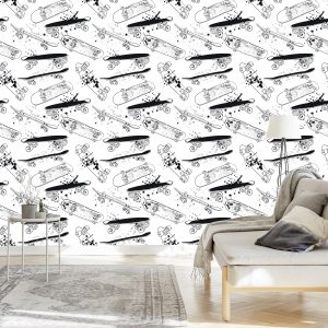 Papier Peint Planches À Roulettes Graffitis – Image 3