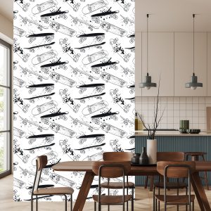 Papier Peint Planches À Roulettes Graffitis – Image 4