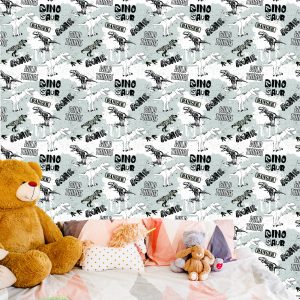 Papier Peint Les Dinosaures Animaux Pour La Chambre De Bébé – Image 6