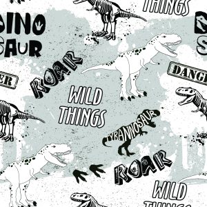 Papier Peint Les Dinosaures Animaux Pour La Chambre De Bébé – Image 1