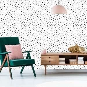 Papier Peint Points Noirs Minimalistes – Image 6