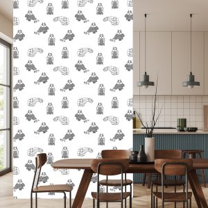 Papier Peint Chouettes Endormies – Image 4