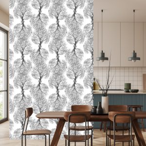 Papier Peint Arbres Originaux En Noir Et Blanc – Image 4